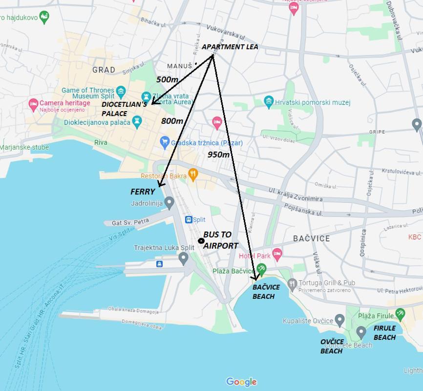 Apartment Lea Centar Σπλιτ Εξωτερικό φωτογραφία